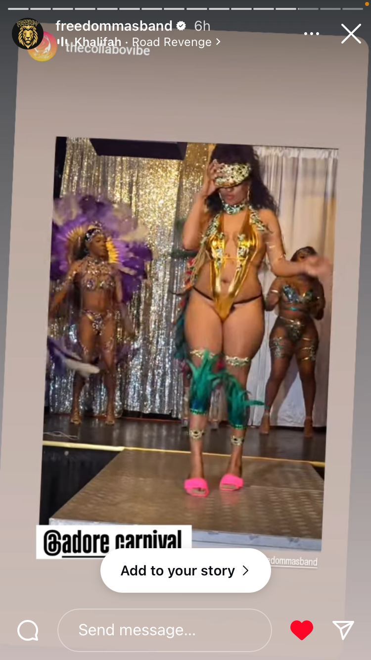 ADORABELLE Back Line- Toronto CARNIVAL Costumes 2025
