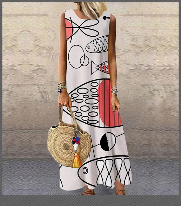 Retro Boat Dress