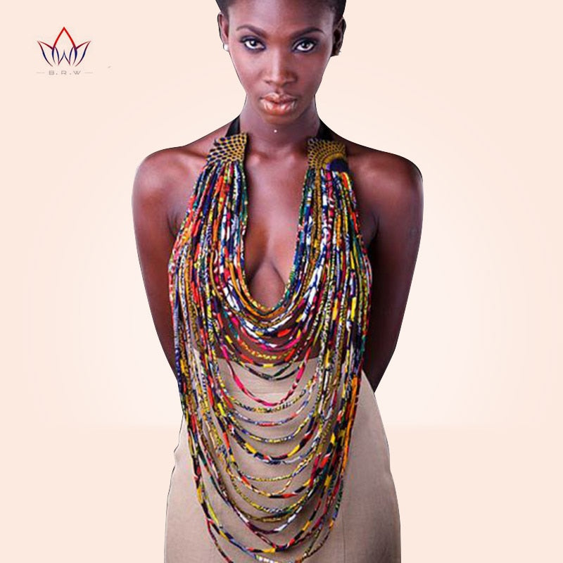 African Rope Chain Necklace