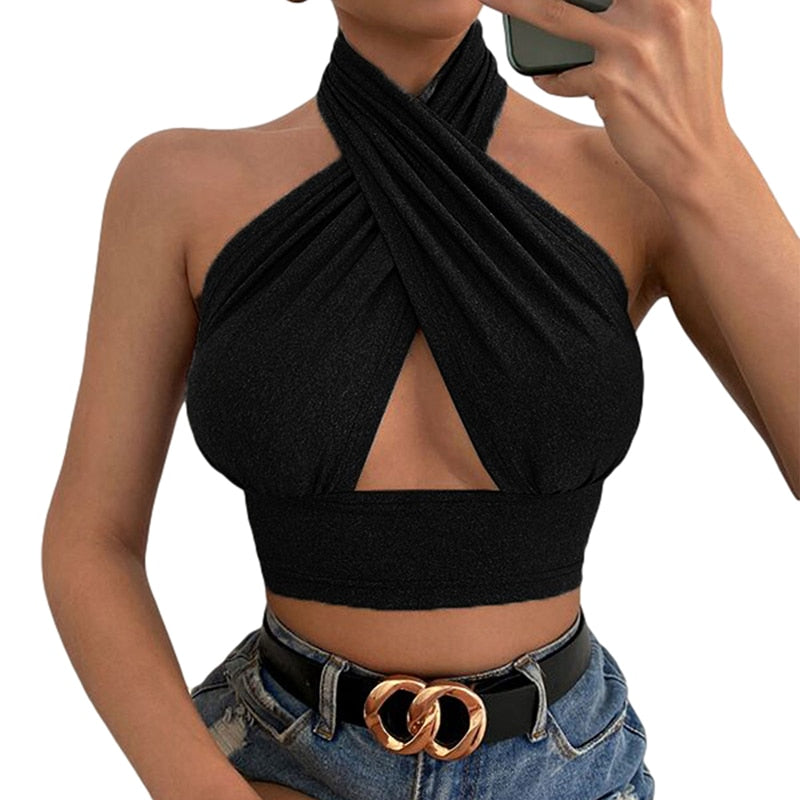 Criss Cross Crop Top