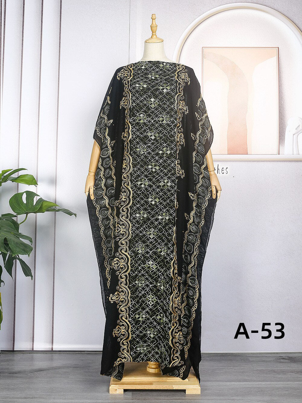 African Lace Robe