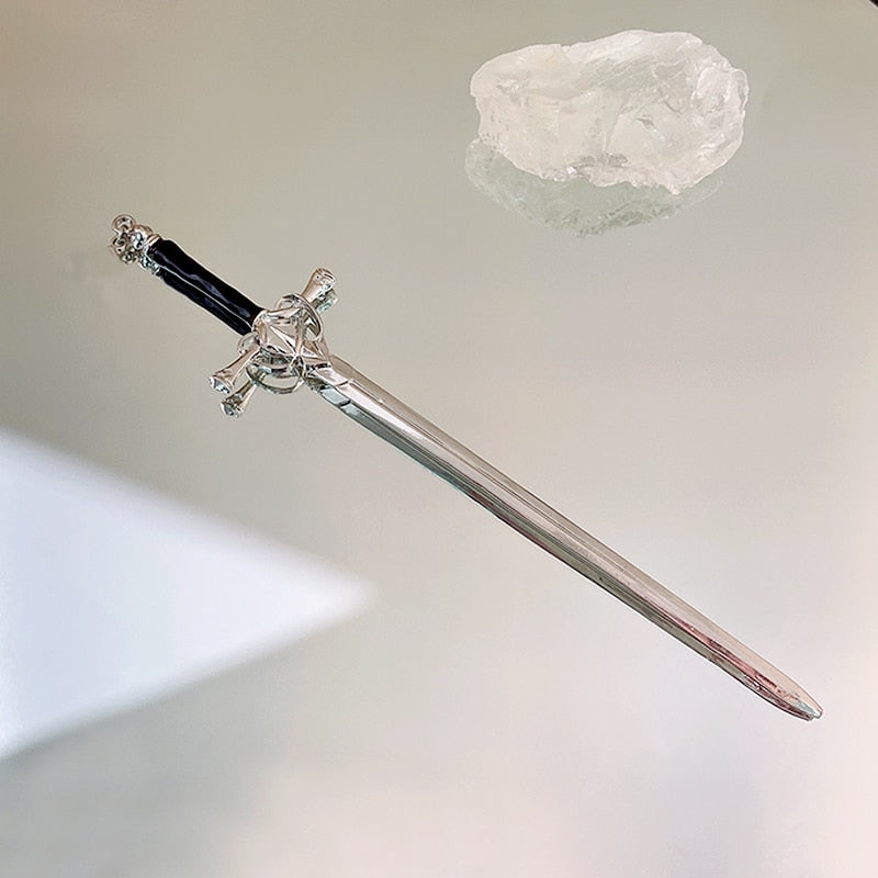 Women DIY Hairstyling Sword Hairpin