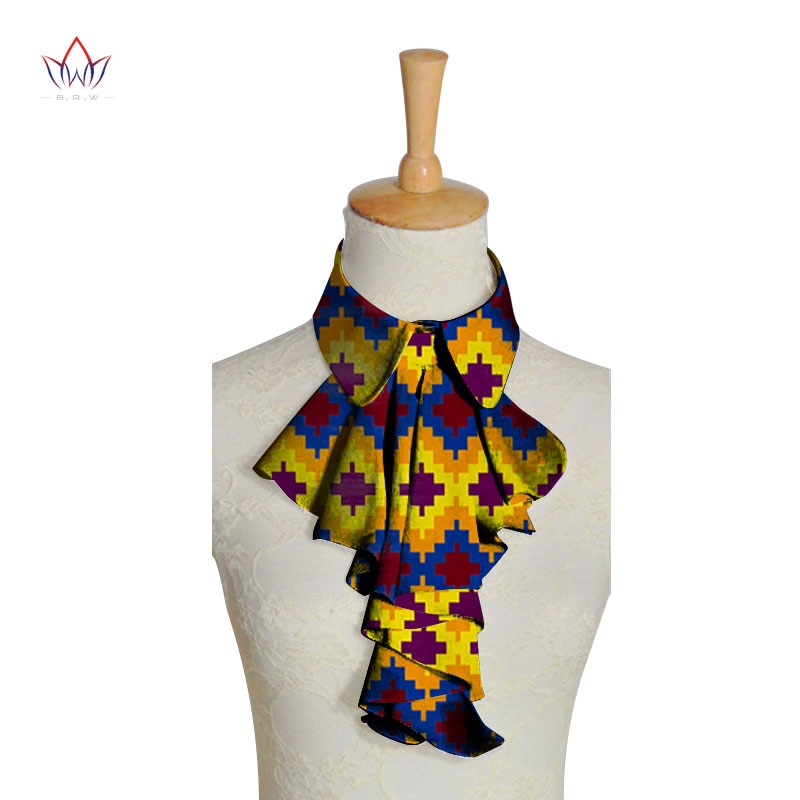 Ankara Print Faux Collar