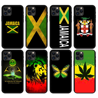 Jamaican Flag Case for iPhone - Back Cover