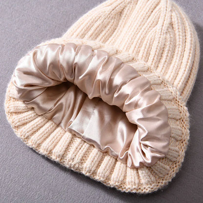 Satin Beanie Hat