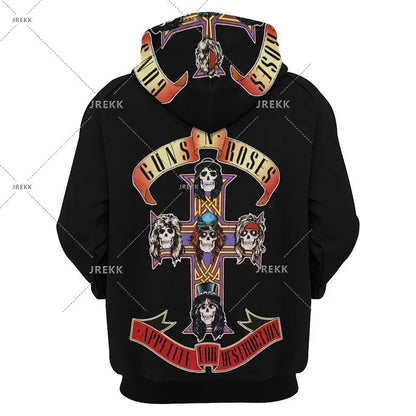 Guns N Roses Graphic Hoodie