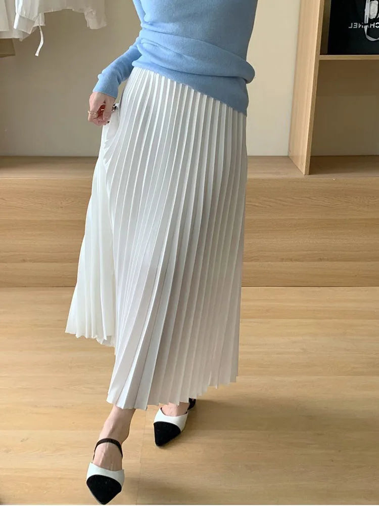 Elegant Women's Pleated Skirt