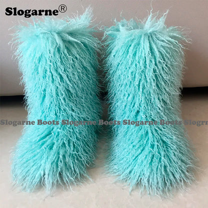 Teddy Fur Snow Boot