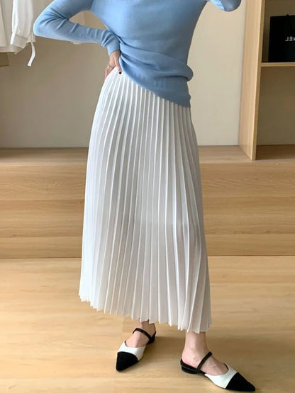 Elegant Women's Pleated Skirt