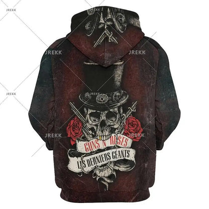 Guns N Roses Graphic Hoodie