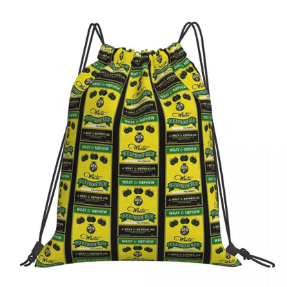 Wray And Nephew Drawstring Backpacks