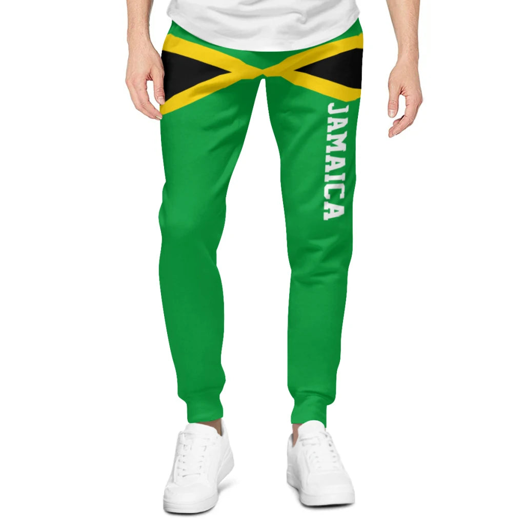 Jamaica Flag Sweatpants with Pockets