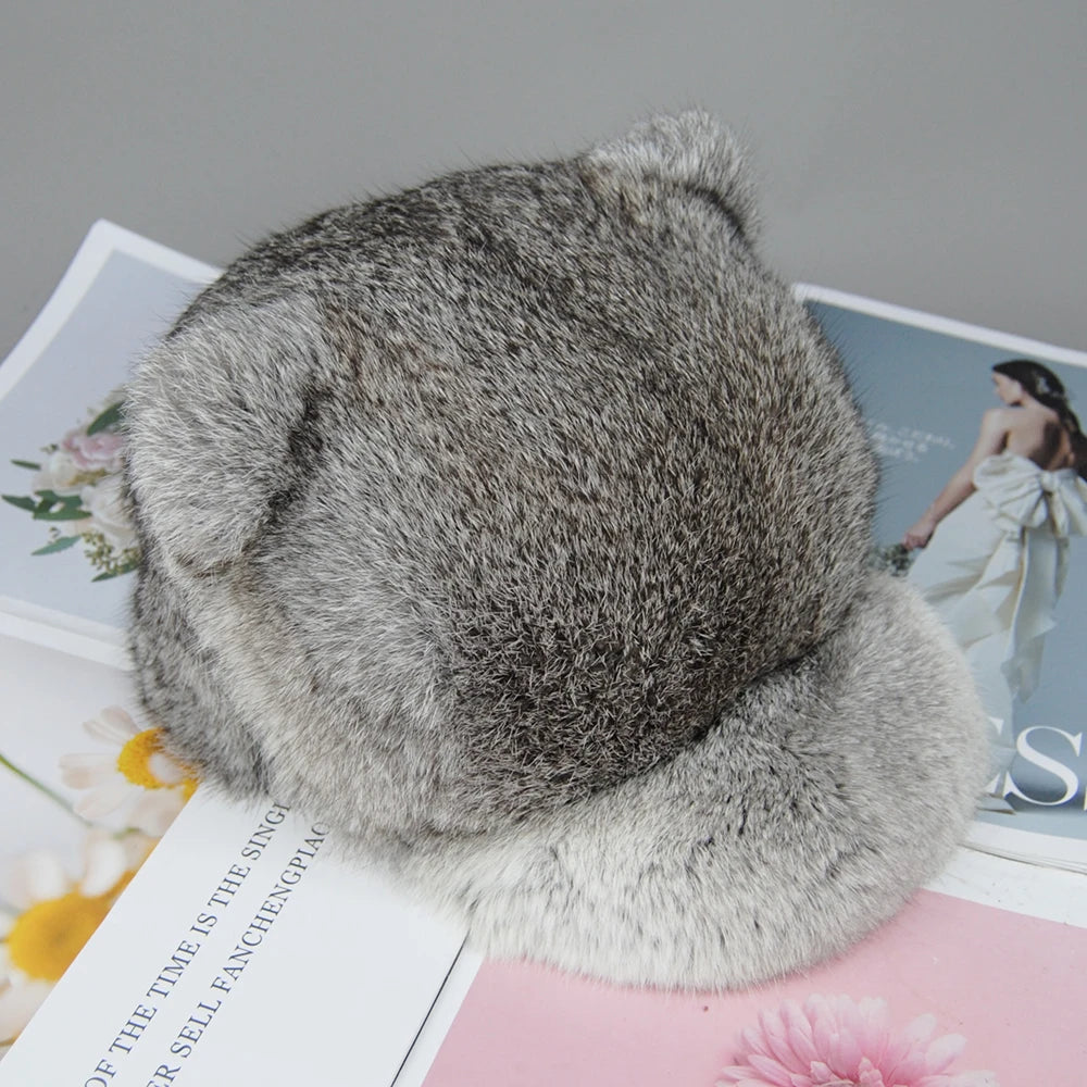 Luxury Teddy Bear Fur Hat