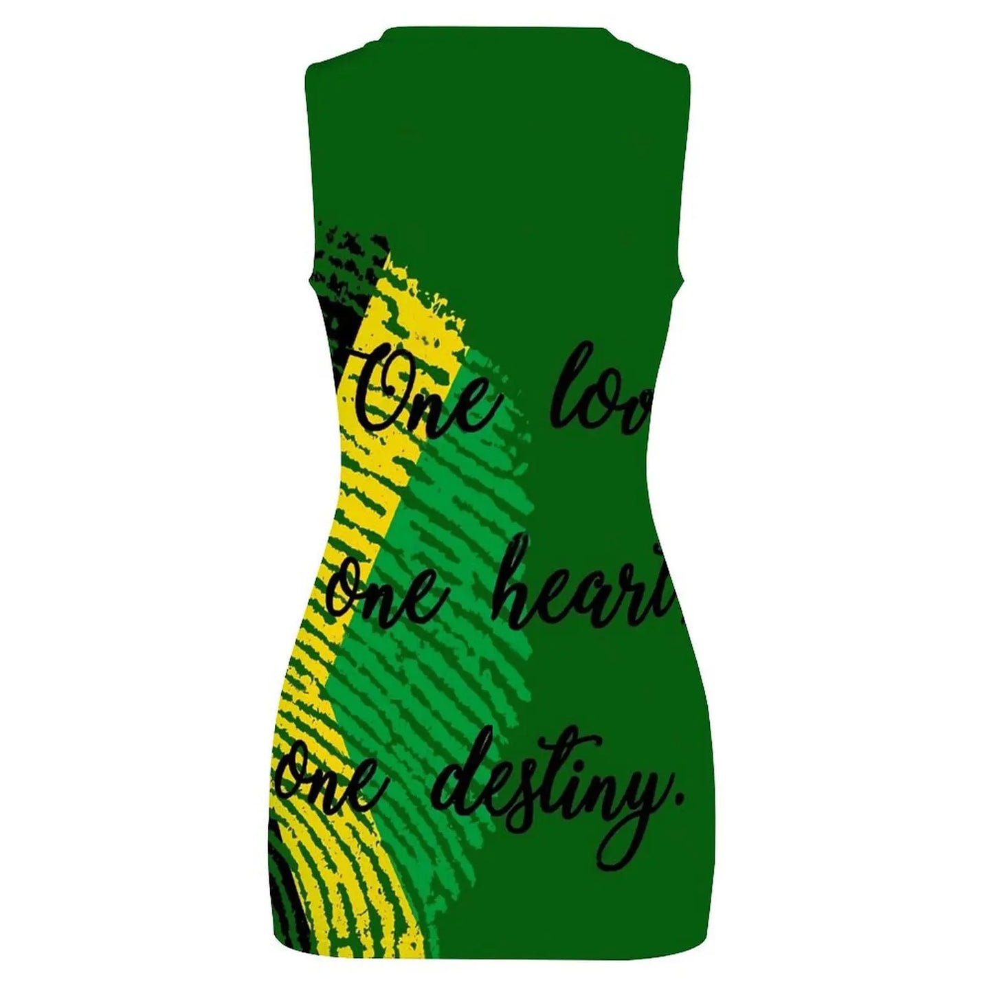 Jamaica Flag Bodycon Dress