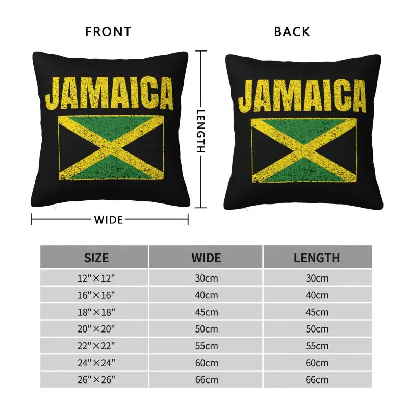 Jamaican Flag Cushion Cover