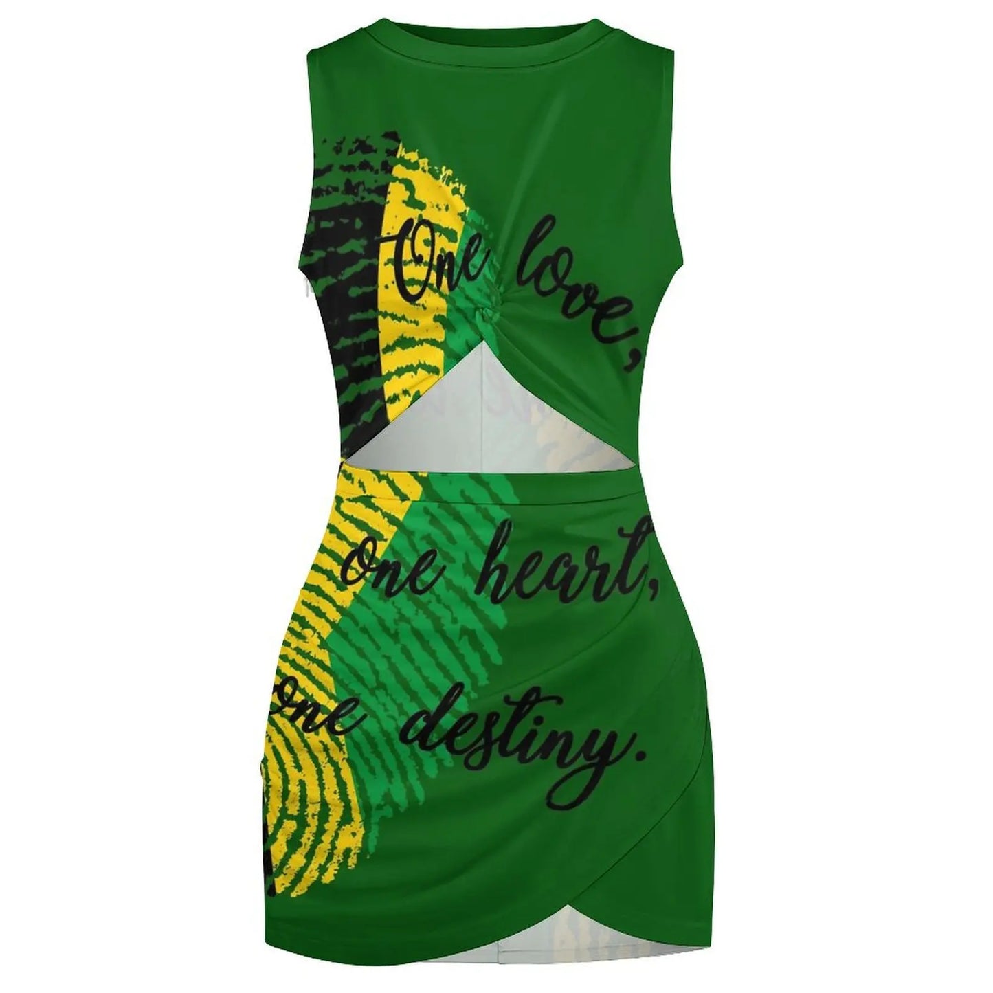 Jamaica Flag Bodycon Dress