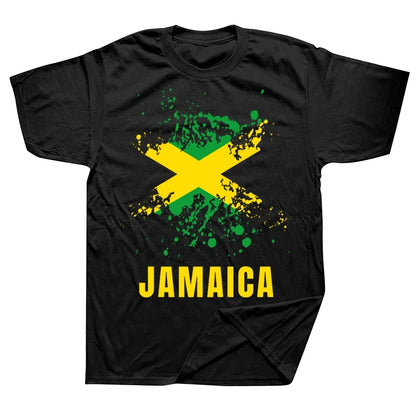 Retro Jamaica Flag T-shirt