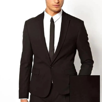 Narrow Black Tie