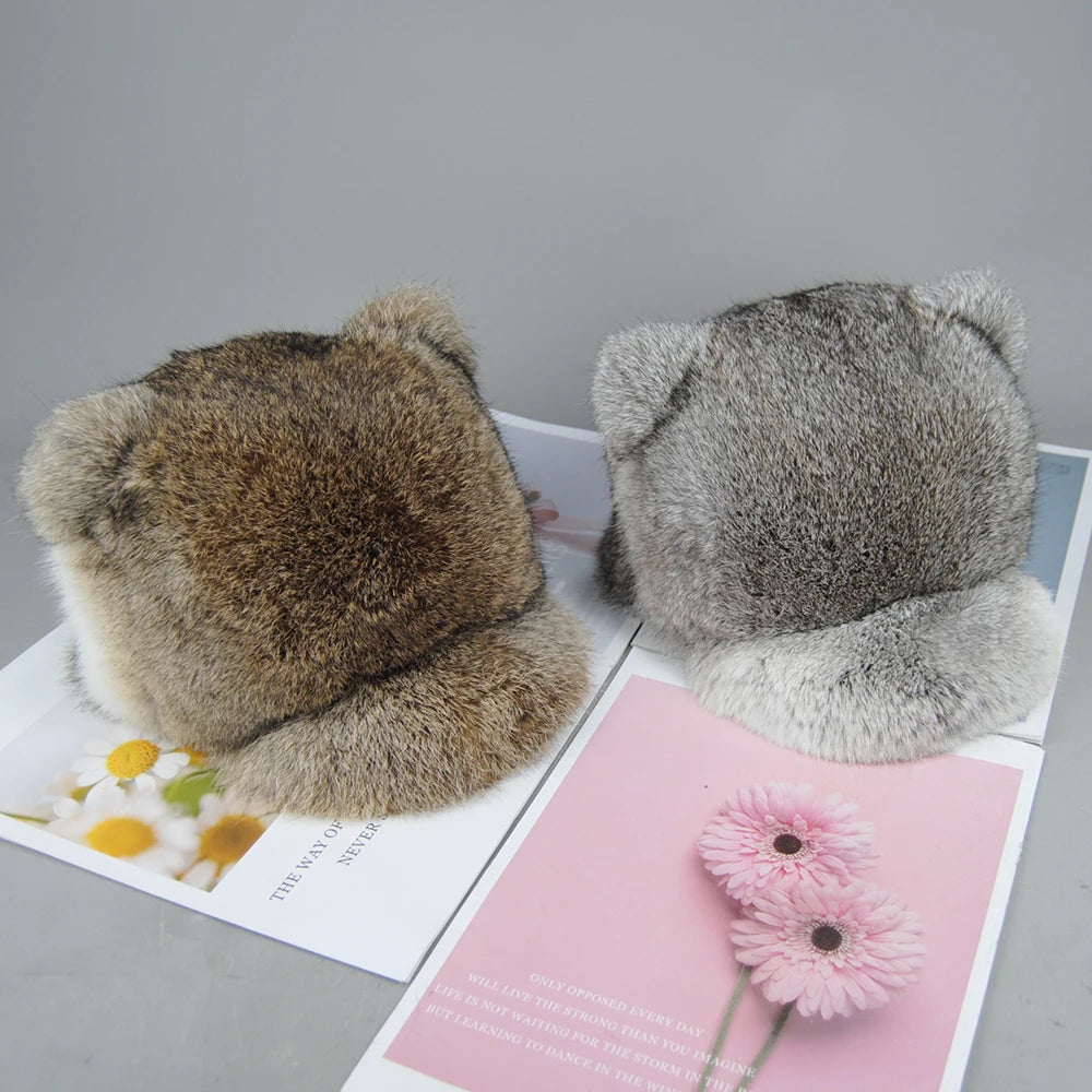 Luxury Teddy Bear Fur Hat