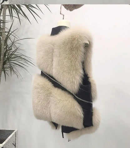 Chopped Fur Vest