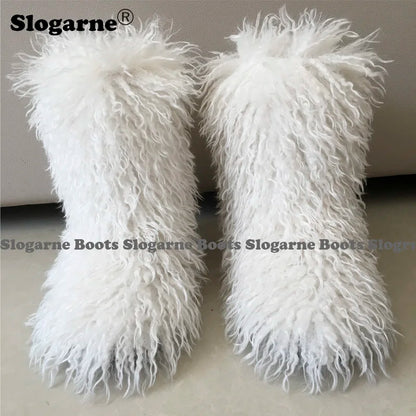 Teddy Fur Snow Boot