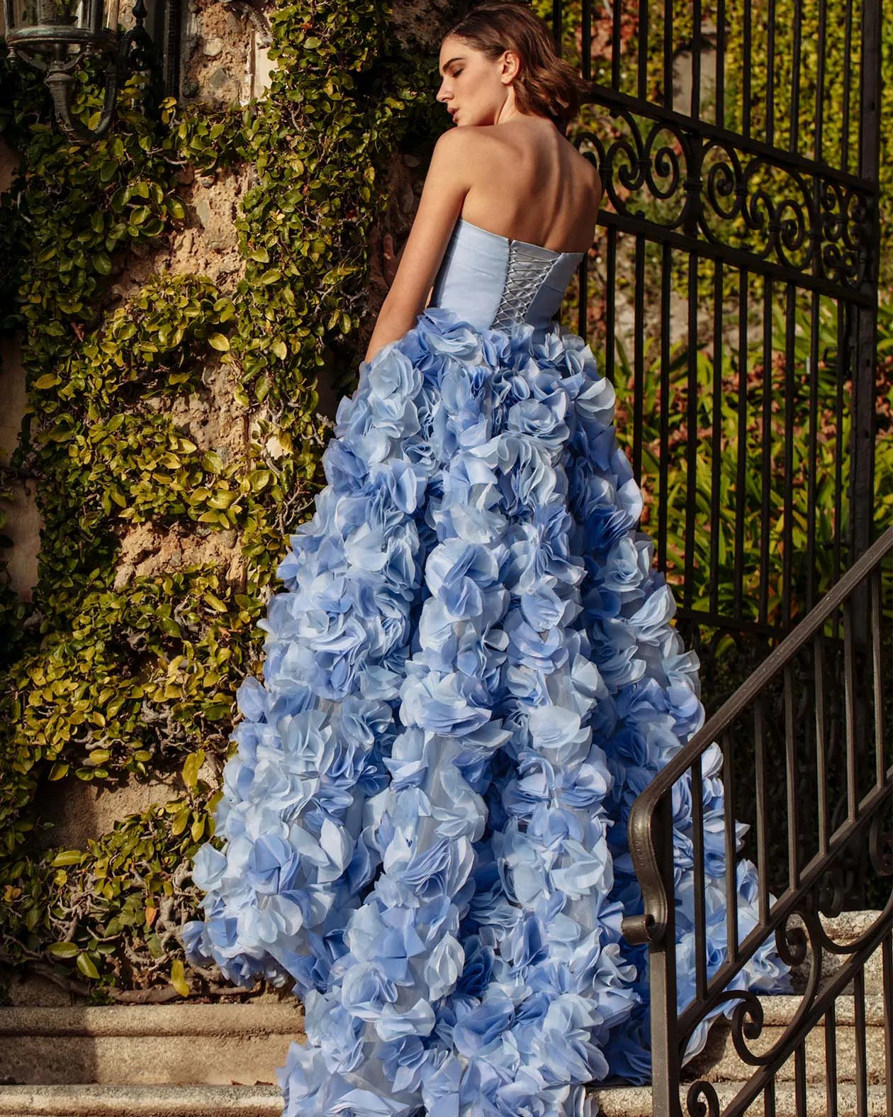 Bloom Blue Bridal Dress