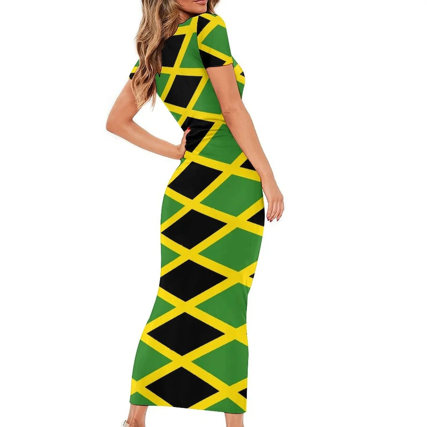 Cute Jamaican Flag Dress