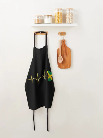 Jamaican Flag Heat Beat Apron