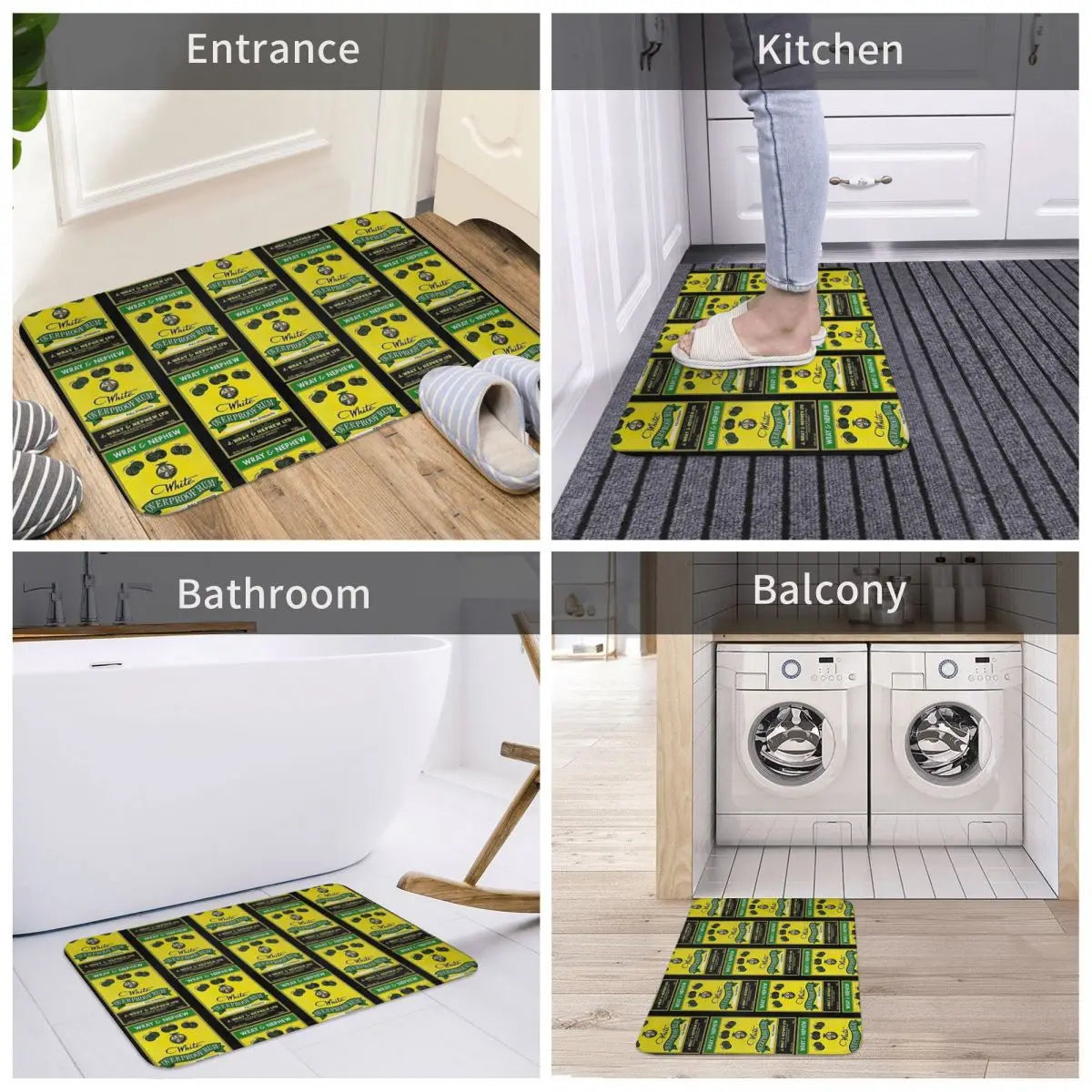 Anti-Slip Wray & Nephew Doormat