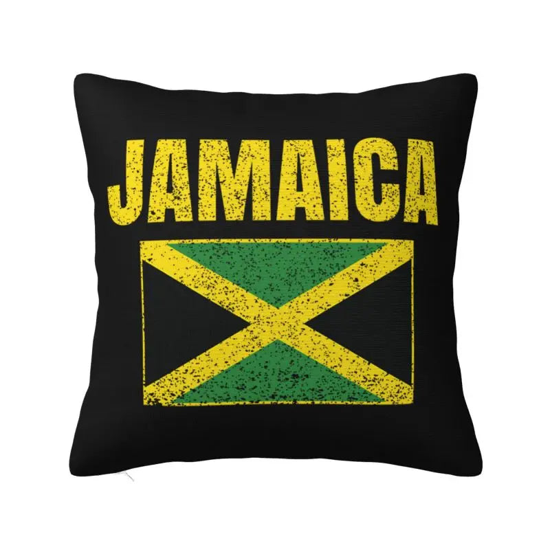 Jamaican Flag Cushion Cover