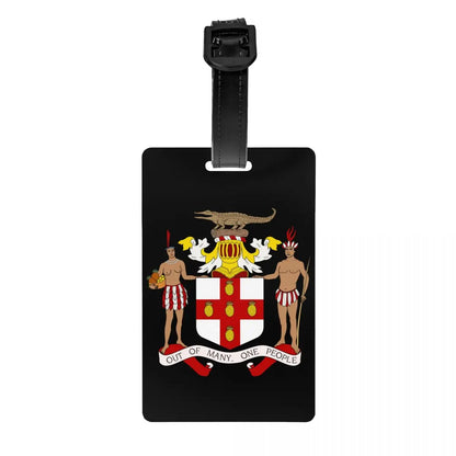 Jamaican Coat of Arms Luggage Tag