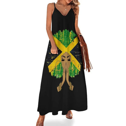 Melanin Queen Afro Sleeveless Dress