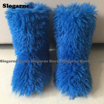 Teddy Fur Snow Boot