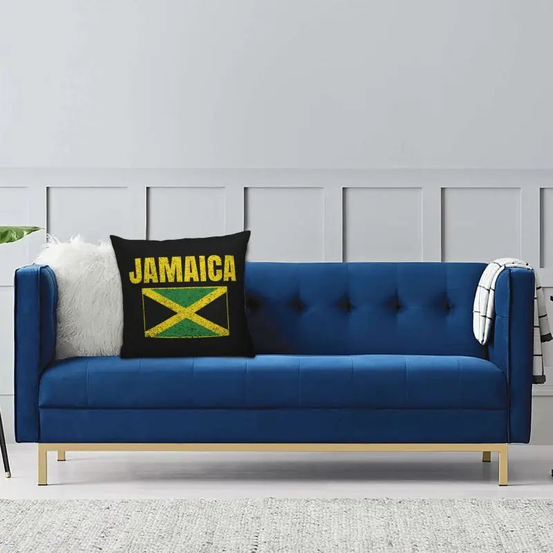 Jamaican Flag Cushion Cover