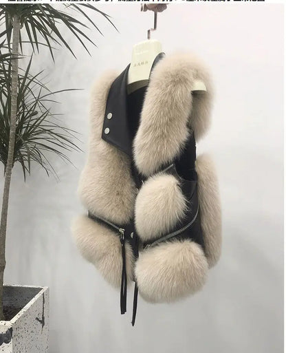 Chopped Fur Vest