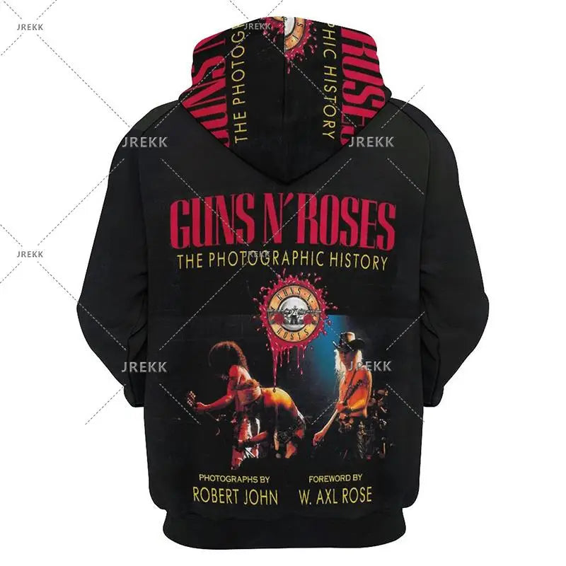 Guns N Roses Graphic Hoodie