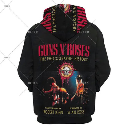 Guns N Roses Graphic Hoodie