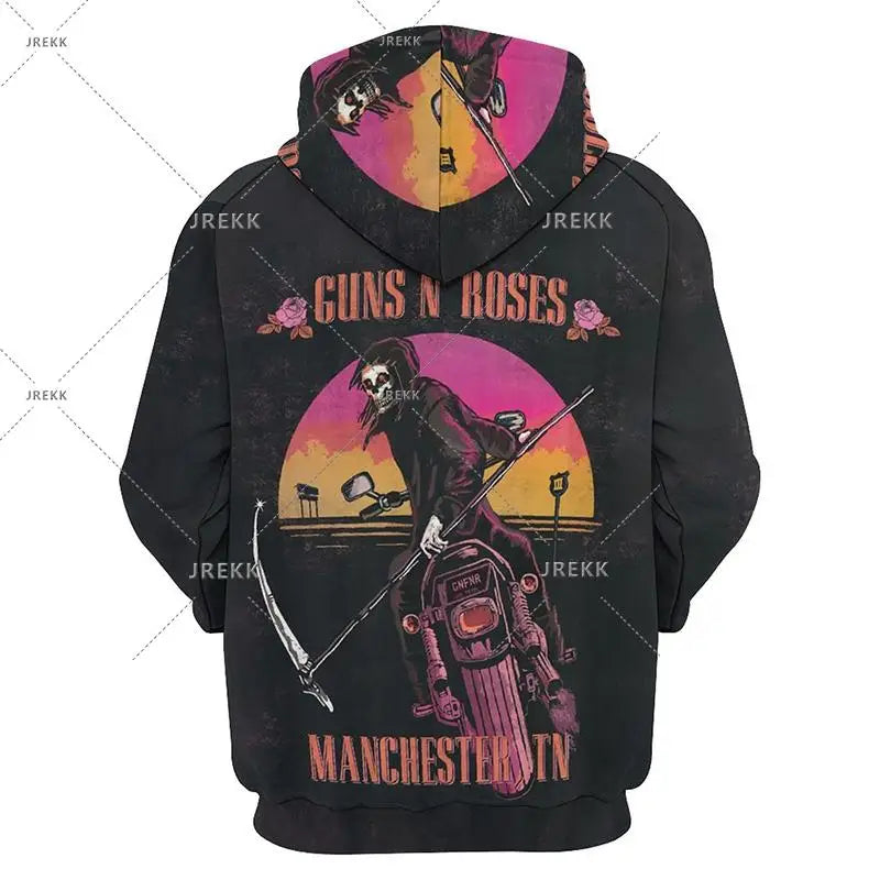 Guns N Roses Graphic Hoodie