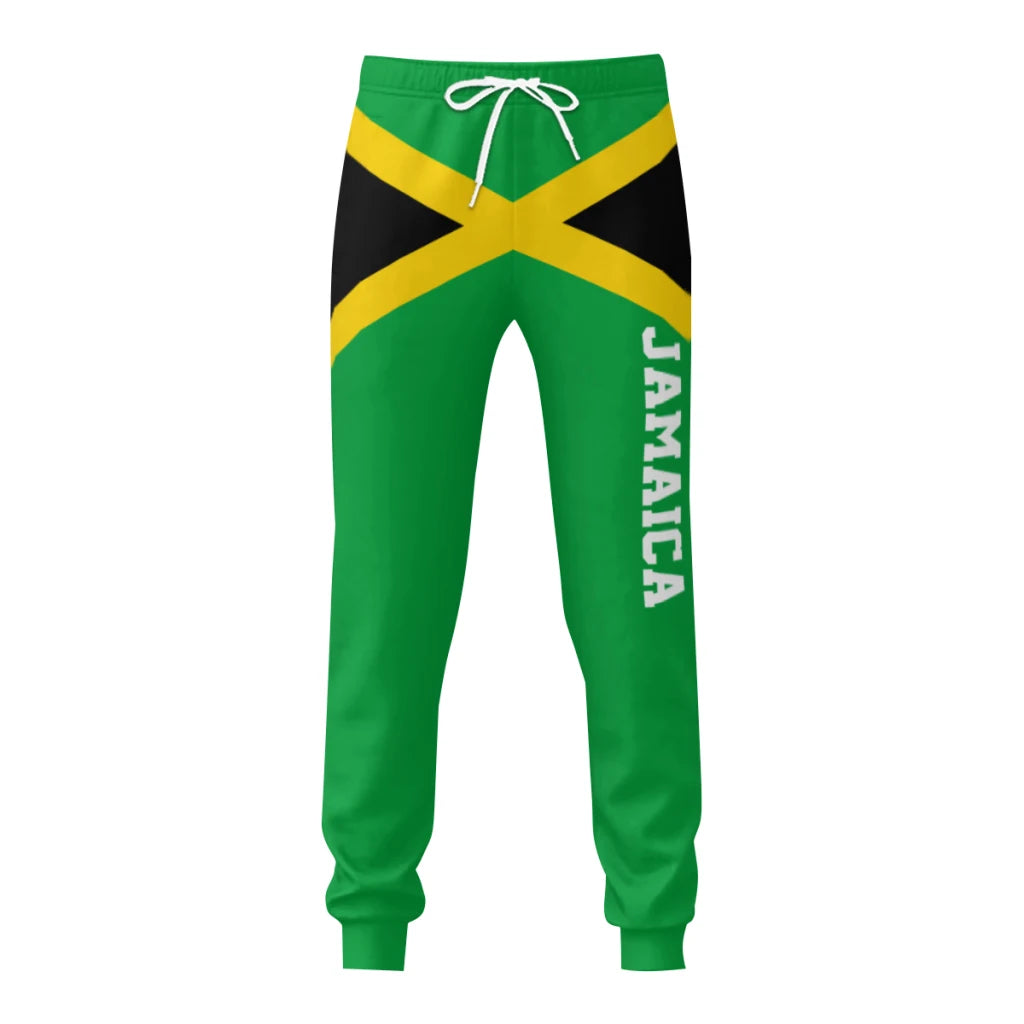 Jamaica Flag Sweatpants with Pockets