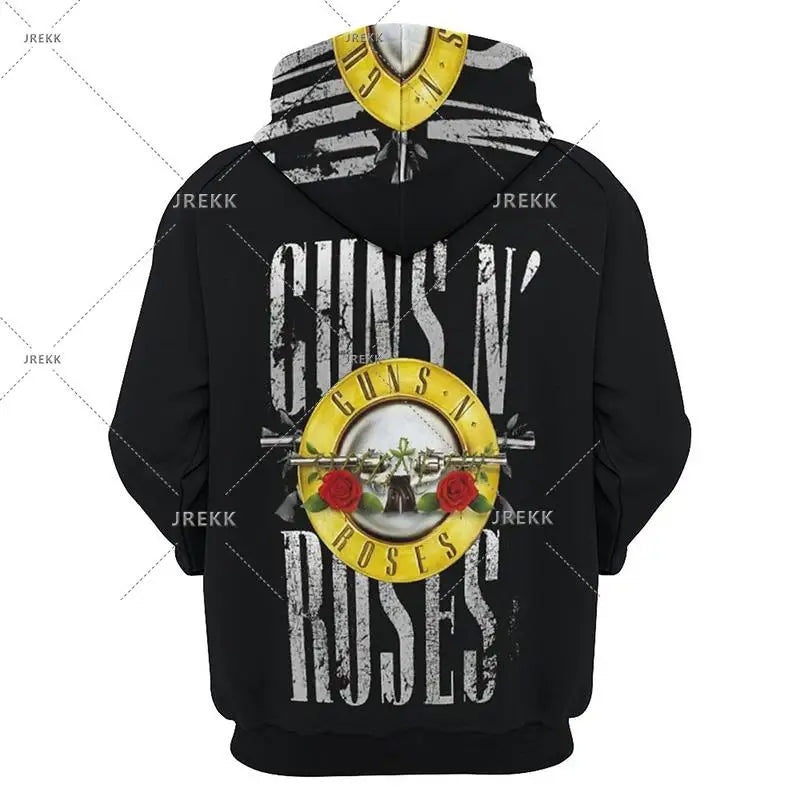 Guns N Roses Graphic Hoodie