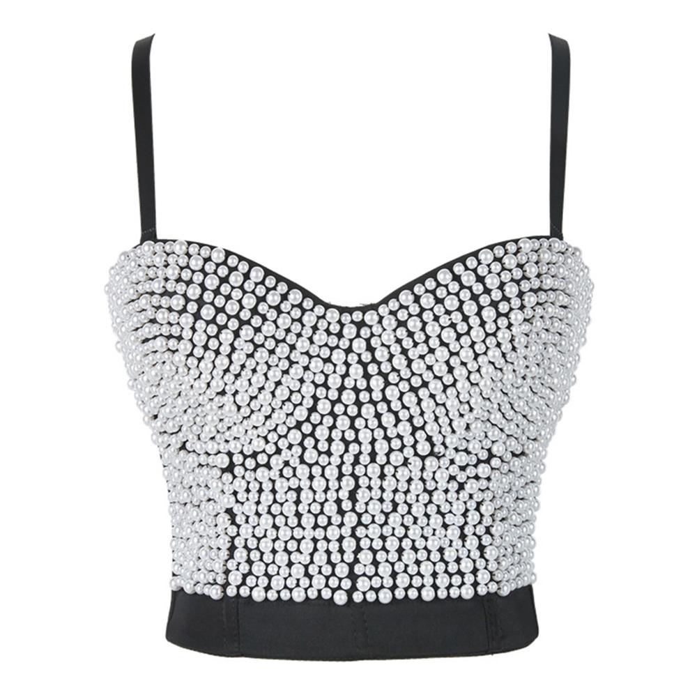 Hand-made Diamond Bralette Bustier