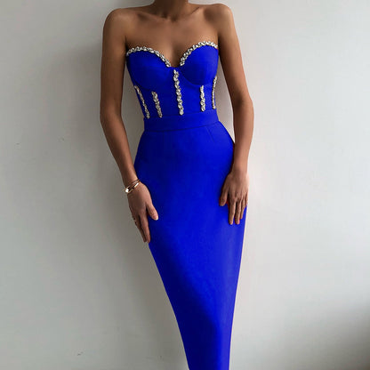 Strapless Evening Dress