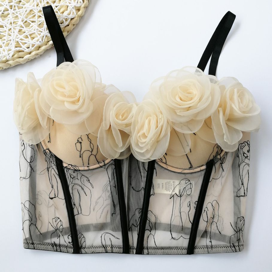 Bouquet Sheer Corset