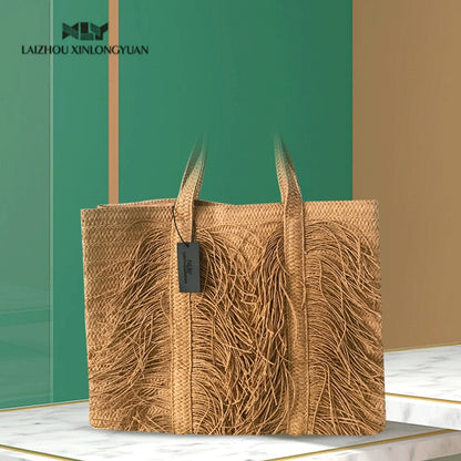 Large Capacity Tassel Bag