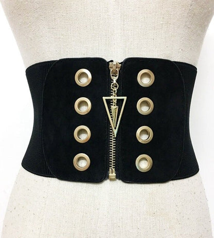 Strap PU Leather Corset Belt