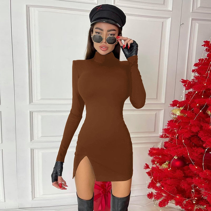 Long Sleeve Bodycon mini dress