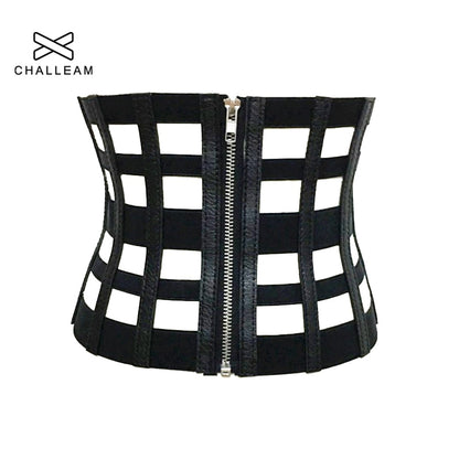 Strap PU Leather Corset Belt