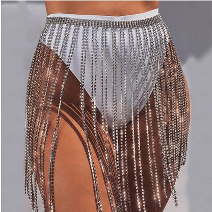 Glitter Tassel Skirt