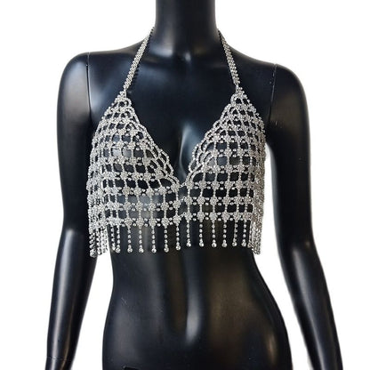 Diamond Chain Crop Top