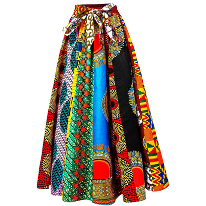 Ankara Wax Print skirt